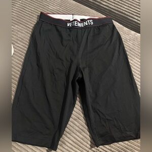 Vetements Black Shorts